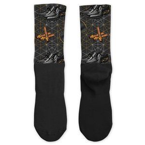 Men's Custom Fashion Cotton Socks Gentlemen Dapperman Apparel Accessories